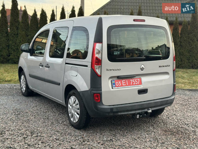 Серый Рено Кенгу, объемом двигателя 1.5 л и пробегом 163 тыс. км за 9600 $, фото 4 на Automoto.ua