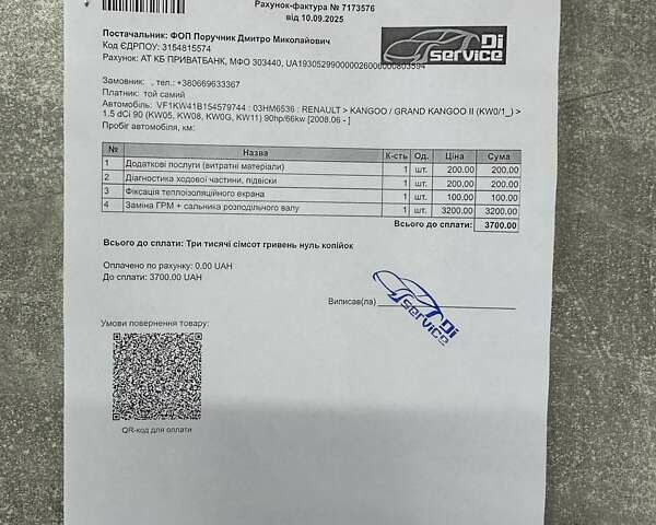 Серый Рено Кенгу, объемом двигателя 1.5 л и пробегом 196 тыс. км за 14300 $, фото 42 на Automoto.ua