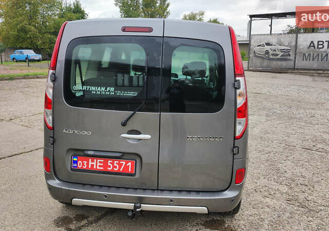 Рено Кенгу 2018 в Нововолынск на Automoto.ua Серый Рено Кенгу, объемом двигателя 1.5 л и пробегом 111 тыс. км за 15000 $, фото 12 на Automoto.ua