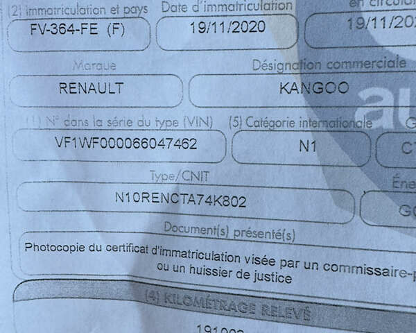 Серый Рено Кенгу, объемом двигателя 0 л и пробегом 192 тыс. км за 14900 $, фото 33 на Automoto.ua
