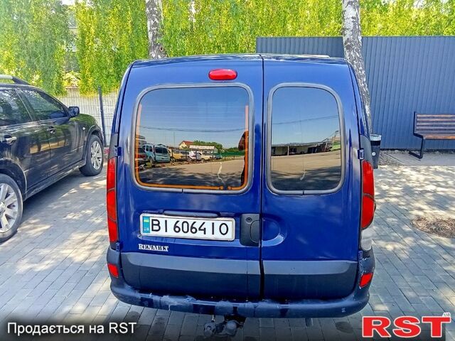 Синий Рено Кенгу, объемом двигателя 1.4 л и пробегом 229 тыс. км за 2100 $, фото 4 на Automoto.ua