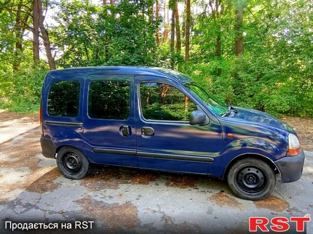 Синий Рено Кенгу, объемом двигателя 1.4 л и пробегом 228 тыс. км за 2400 $, фото 3 на Automoto.ua