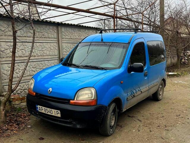 Синий Рено Кенгу, объемом двигателя 1.1 л и пробегом 380 тыс. км за 3000 $, фото 6 на Automoto.ua