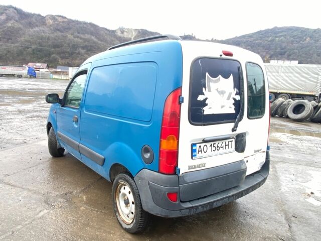 Синий Рено Кенгу, объемом двигателя 1.4 л и пробегом 1000 тыс. км за 1500 $, фото 4 на Automoto.ua