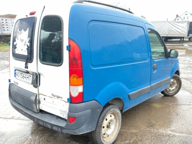 Синий Рено Кенгу, объемом двигателя 1.4 л и пробегом 1000 тыс. км за 1500 $, фото 3 на Automoto.ua