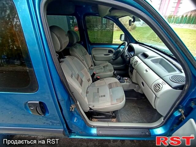 Синий Рено Кенгу, объемом двигателя 1.4 л и пробегом 374 тыс. км за 3800 $, фото 10 на Automoto.ua