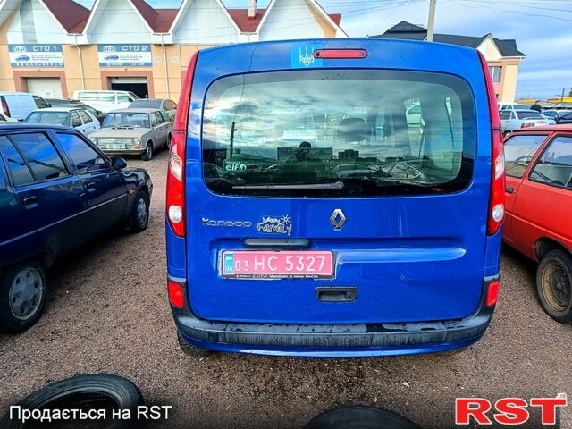 Синий Рено Кенгу, объемом двигателя 1.6 л и пробегом 0 тыс. км за 6800 $, фото 2 на Automoto.ua