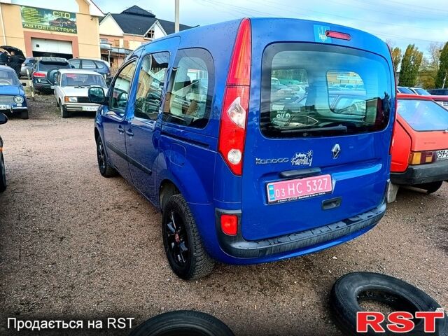 Синий Рено Кенгу, объемом двигателя 1.6 л и пробегом 0 тыс. км за 6800 $, фото 4 на Automoto.ua