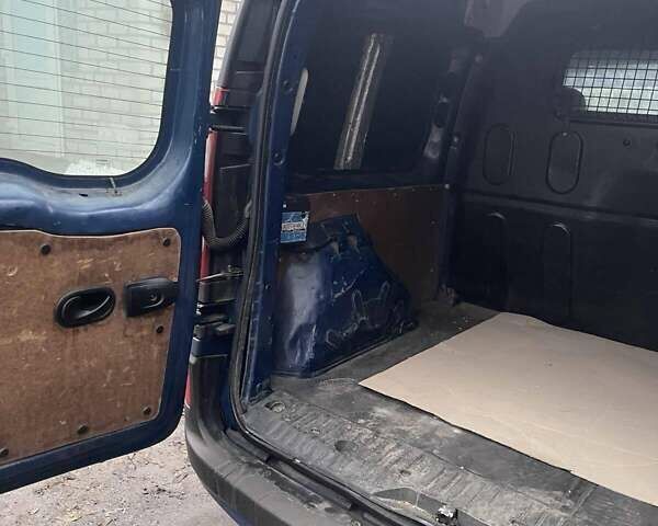 Синий Рено Кенгу, объемом двигателя 1.46 л и пробегом 219 тыс. км за 3600 $, фото 1 на Automoto.ua