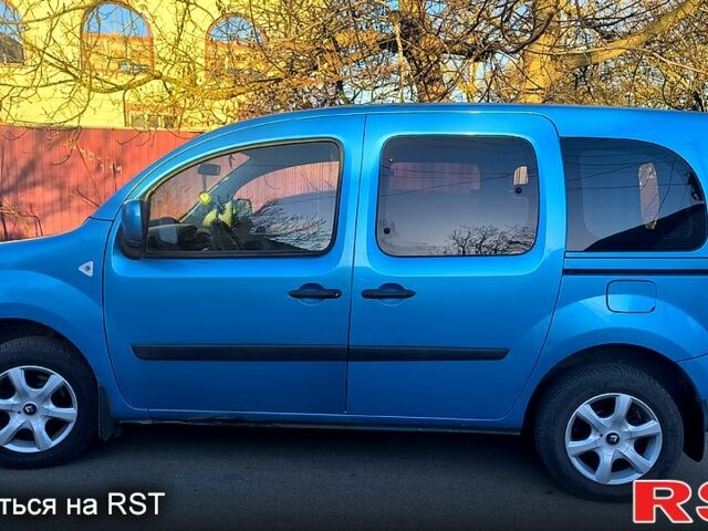 Синий Рено Кенгу, объемом двигателя 1.6 л и пробегом 205 тыс. км за 6600 $, фото 3 на Automoto.ua