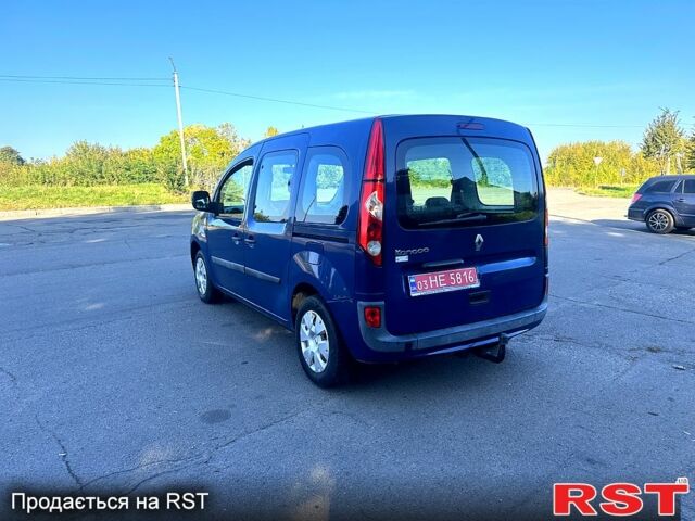 Рено Кенгу 2010 в Одессе на Automoto.ua Синий Рено Кенгу, объемом двигателя 1.5 л и пробегом 202 тыс. км за 7200 $, фото 6 на Automoto.ua