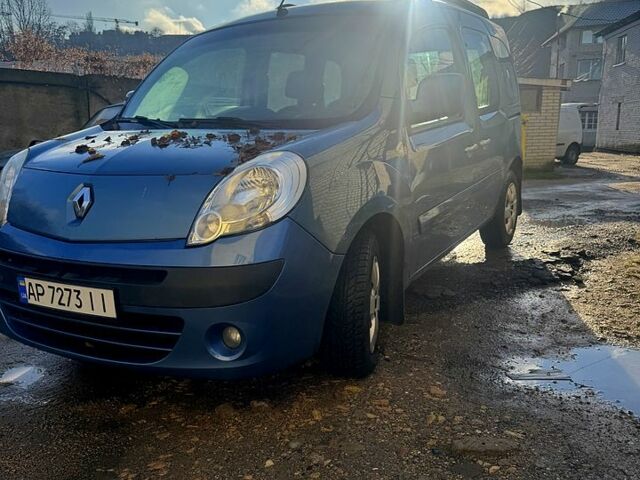 Синий Рено Кенгу, объемом двигателя 1.5 л и пробегом 195 тыс. км за 7400 $, фото 1 на Automoto.ua