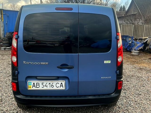 Синий Рено Кенгу, объемом двигателя 1.5 л и пробегом 290 тыс. км за 8100 $, фото 5 на Automoto.ua