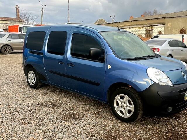 Синий Рено Кенгу, объемом двигателя 1.5 л и пробегом 290 тыс. км за 8100 $, фото 3 на Automoto.ua