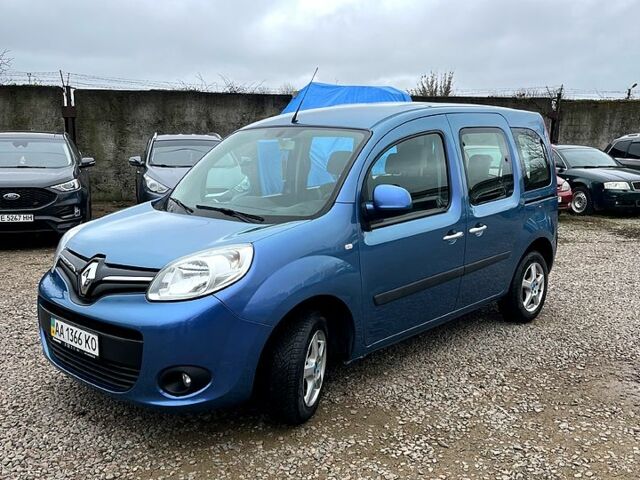 Синий Рено Кенгу, объемом двигателя 1.5 л и пробегом 205 тыс. км за 8499 $, фото 1 на Automoto.ua