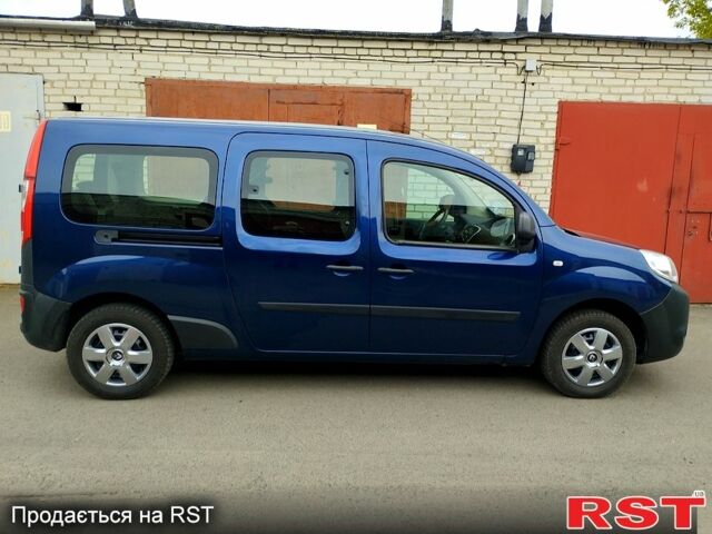 Синий Рено Кенгу, объемом двигателя 1.5 л и пробегом 247 тыс. км за 11990 $, фото 1 на Automoto.ua