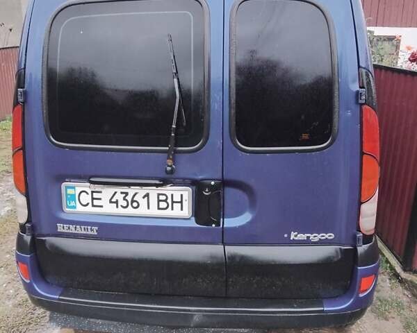 Синий Рено Кенгу, объемом двигателя 1.39 л и пробегом 68 тыс. км за 1300 $, фото 3 на Automoto.ua
