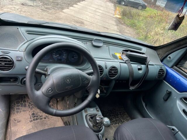 Синій Рено Кєнгу, об'ємом двигуна 1.1 л та пробігом 676 тис. км за 1400 $, фото 5 на Automoto.ua