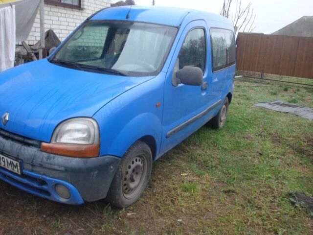 Синий Рено Кенгу, объемом двигателя 1.9 л и пробегом 250 тыс. км за 1200 $, фото 1 на Automoto.ua