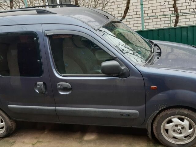 Синий Рено Кенгу, объемом двигателя 1.5 л и пробегом 320 тыс. км за 3200 $, фото 1 на Automoto.ua