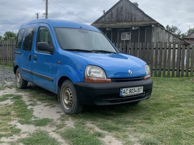 Синий Рено Кенгу, объемом двигателя 1.9 л и пробегом 350 тыс. км за 2450 $, фото 1 на Automoto.ua