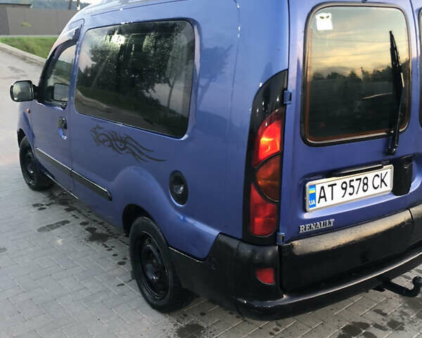 Синий Рено Кенгу, объемом двигателя 1.87 л и пробегом 326 тыс. км за 1500 $, фото 3 на Automoto.ua