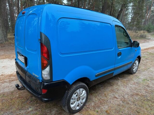 Синий Рено Кенгу, объемом двигателя 1.1 л и пробегом 195 тыс. км за 2450 $, фото 3 на Automoto.ua