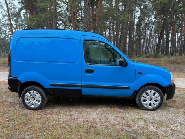 Синий Рено Кенгу, объемом двигателя 1.1 л и пробегом 195 тыс. км за 2450 $, фото 4 на Automoto.ua