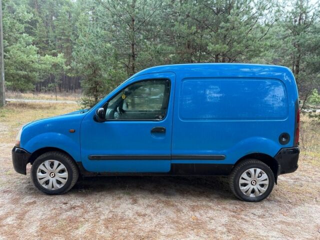 Синий Рено Кенгу, объемом двигателя 1.1 л и пробегом 195 тыс. км за 2450 $, фото 5 на Automoto.ua