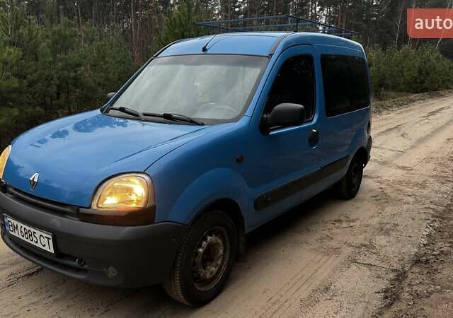 Синий Рено Кенгу, объемом двигателя 1.15 л и пробегом 199 тыс. км за 3000 $, фото 4 на Automoto.ua