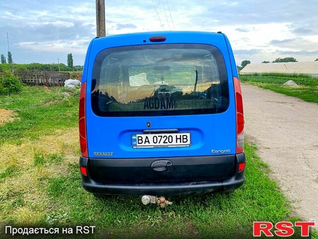 Синий Рено Кенгу, объемом двигателя 1.9 л и пробегом 220 тыс. км за 3500 $, фото 3 на Automoto.ua