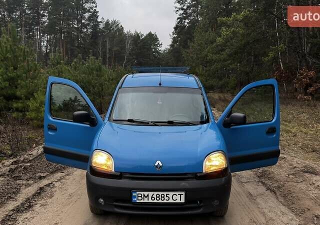 Синий Рено Кенгу, объемом двигателя 1.15 л и пробегом 199 тыс. км за 3000 $, фото 12 на Automoto.ua