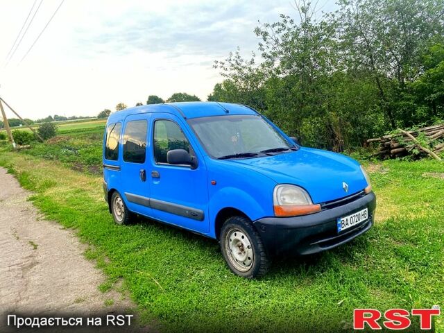 Синий Рено Кенгу, объемом двигателя 1.9 л и пробегом 220 тыс. км за 3500 $, фото 1 на Automoto.ua