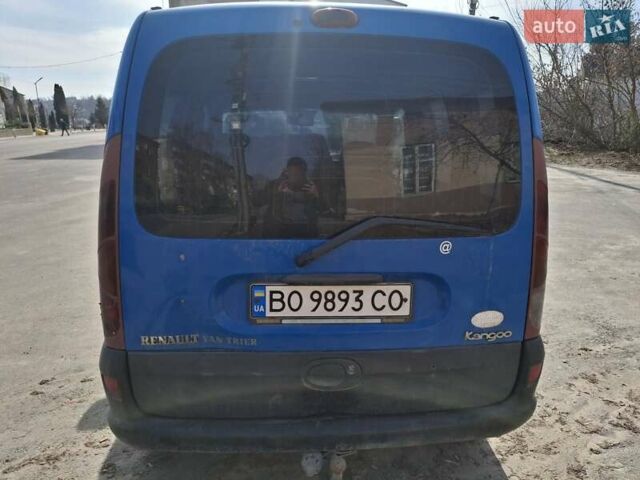 Синий Рено Кенгу, объемом двигателя 1.9 л и пробегом 359 тыс. км за 2850 $, фото 8 на Automoto.ua