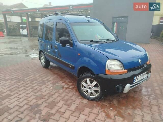 Синий Рено Кенгу, объемом двигателя 1.87 л и пробегом 533 тыс. км за 4200 $, фото 3 на Automoto.ua