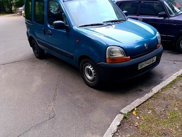 Рено Кенгу 2002 в Одессе на Automoto.ua Синий Рено Кенгу, объемом двигателя 1.9 л и пробегом 206 тыс. км за 3300 $, фото 1 на Automoto.ua
