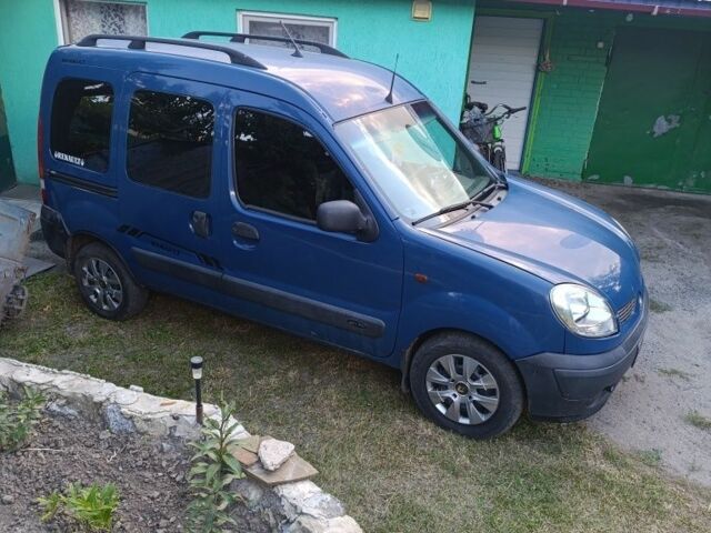 Синий Рено Кенгу, объемом двигателя 1.5 л и пробегом 300 тыс. км за 3300 $, фото 3 на Automoto.ua