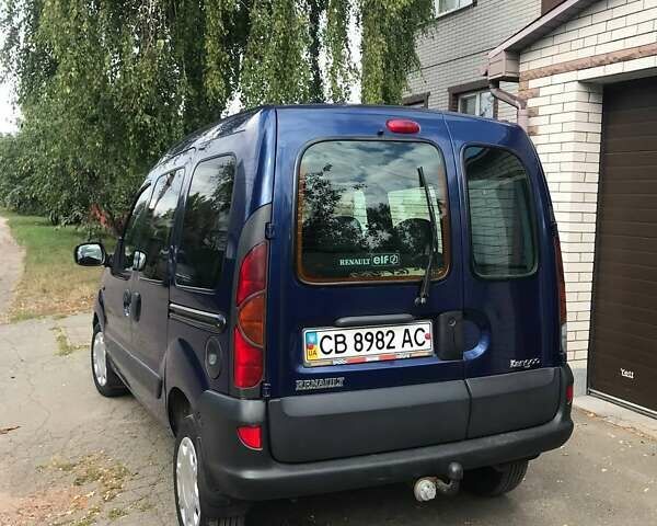 Синий Рено Кенгу, объемом двигателя 1.4 л и пробегом 95 тыс. км за 4700 $, фото 8 на Automoto.ua
