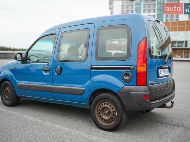 Синий Рено Кенгу, объемом двигателя 1.2 л и пробегом 293 тыс. км за 4599 $, фото 8 на Automoto.ua