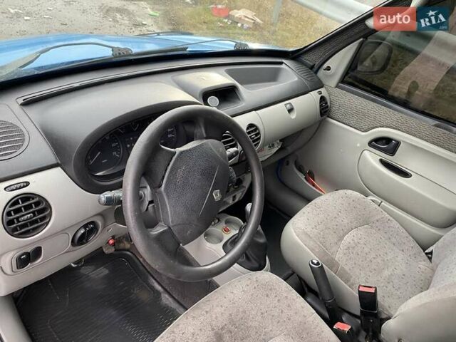 Синий Рено Кенгу, объемом двигателя 1.5 л и пробегом 400 тыс. км за 2450 $, фото 12 на Automoto.ua