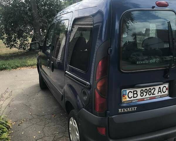 Синий Рено Кенгу, объемом двигателя 1.4 л и пробегом 95 тыс. км за 4700 $, фото 7 на Automoto.ua
