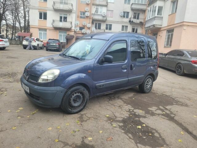 Синий Рено Кенгу, объемом двигателя 1.5 л и пробегом 325 тыс. км за 3200 $, фото 3 на Automoto.ua