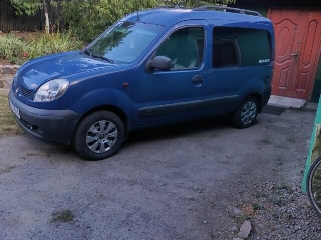 Синий Рено Кенгу, объемом двигателя 1.5 л и пробегом 300 тыс. км за 3300 $, фото 6 на Automoto.ua