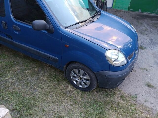 Синий Рено Кенгу, объемом двигателя 1.5 л и пробегом 300 тыс. км за 3300 $, фото 5 на Automoto.ua