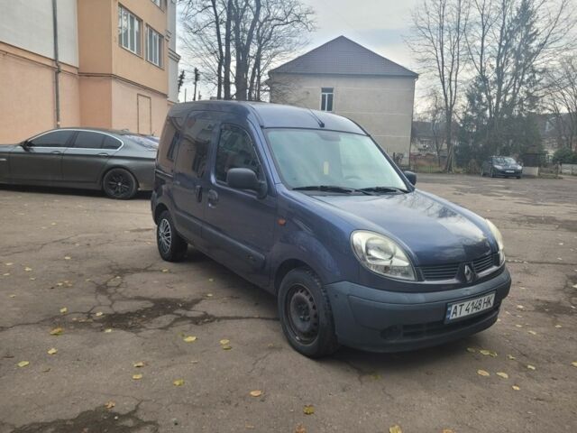 Синий Рено Кенгу, объемом двигателя 1.5 л и пробегом 325 тыс. км за 3200 $, фото 1 на Automoto.ua