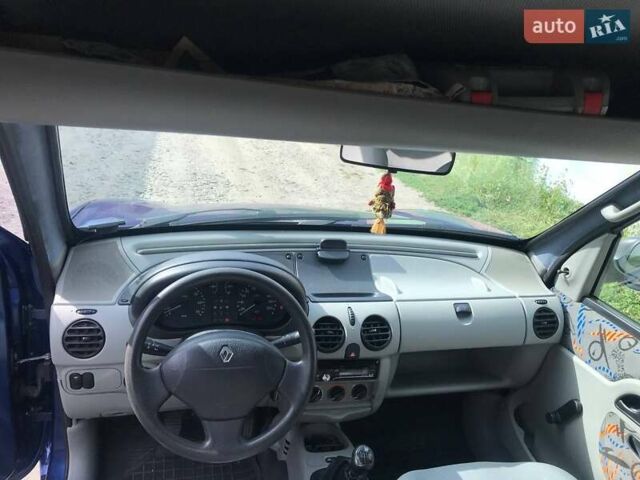 Синий Рено Кенгу, объемом двигателя 1.4 л и пробегом 95 тыс. км за 4700 $, фото 23 на Automoto.ua