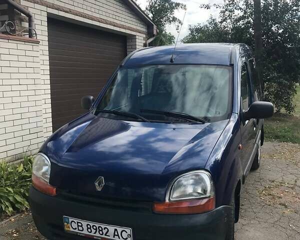 Синий Рено Кенгу, объемом двигателя 1.4 л и пробегом 95 тыс. км за 4700 $, фото 12 на Automoto.ua