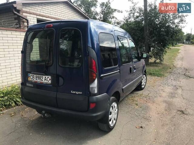 Синий Рено Кенгу, объемом двигателя 1.4 л и пробегом 95 тыс. км за 4700 $, фото 5 на Automoto.ua