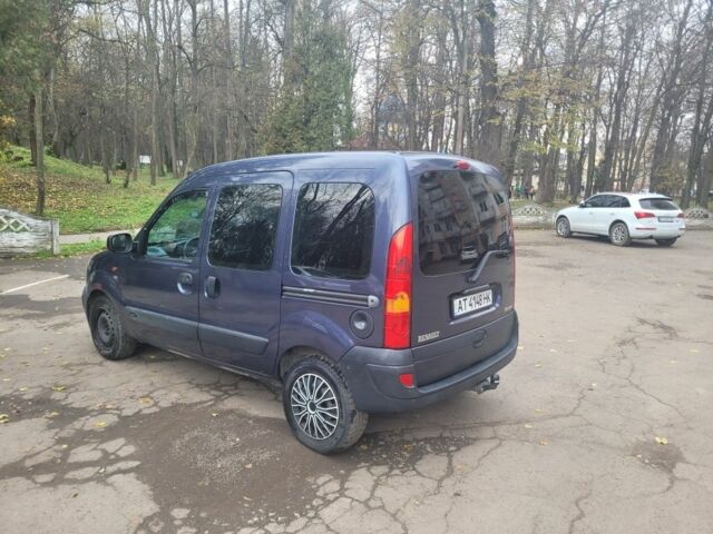 Синий Рено Кенгу, объемом двигателя 1.5 л и пробегом 325 тыс. км за 3200 $, фото 5 на Automoto.ua