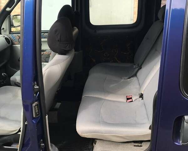 Синий Рено Кенгу, объемом двигателя 1.4 л и пробегом 95 тыс. км за 4700 $, фото 15 на Automoto.ua